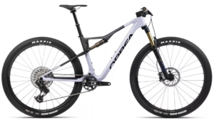 VTT Orbea OIZ M-Team AXS 2024 entièrement en carbone, blanc, XL